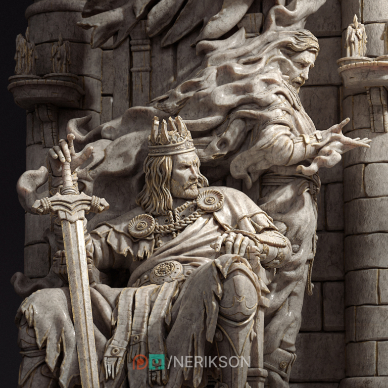 The World A Stage Diorama - Fantasy