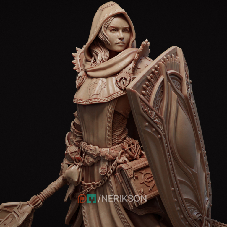 Madeleine The Cleric of Light - Fantasy