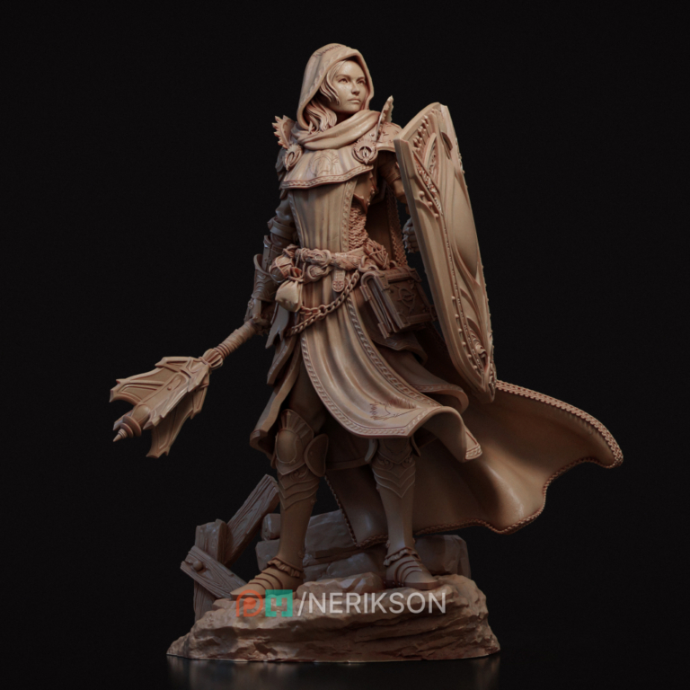 Madeleine The Cleric of Light - Fantasy