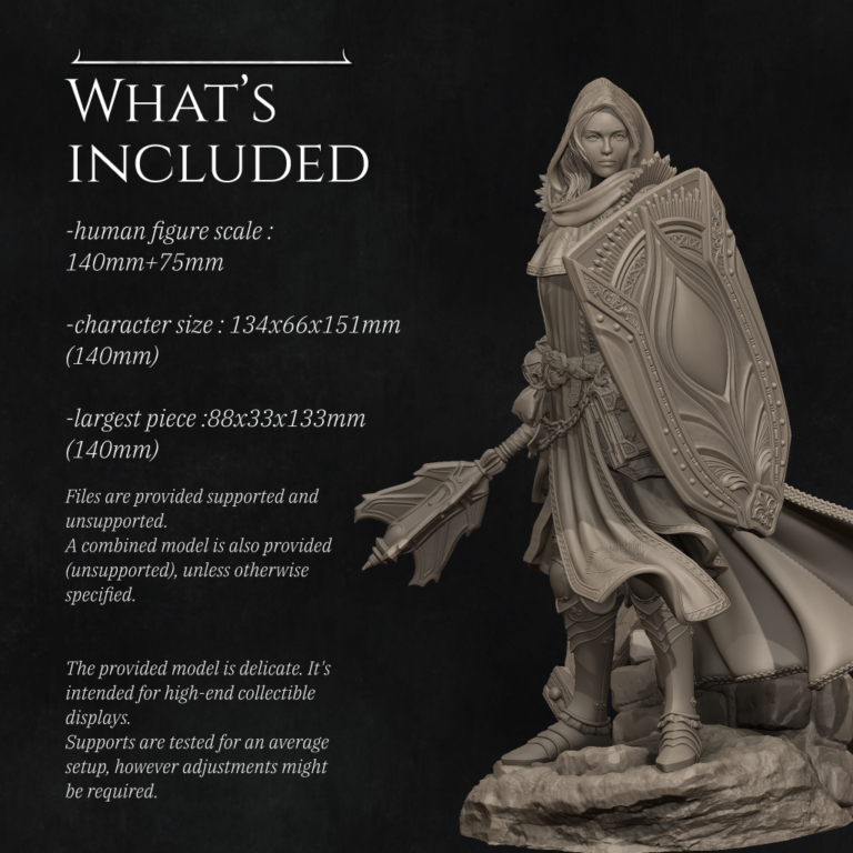 Madeleine The Cleric of Light - Fantasy