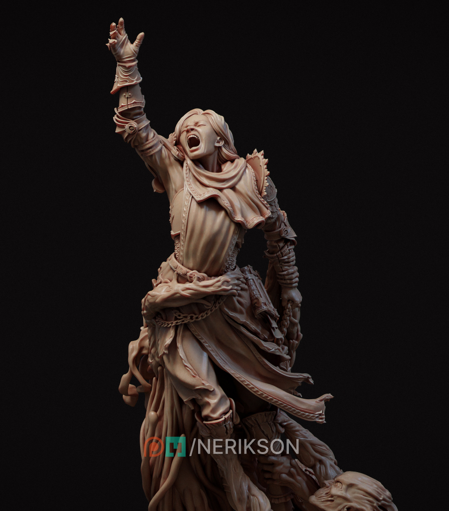 NK Torment of Faith Clay Render