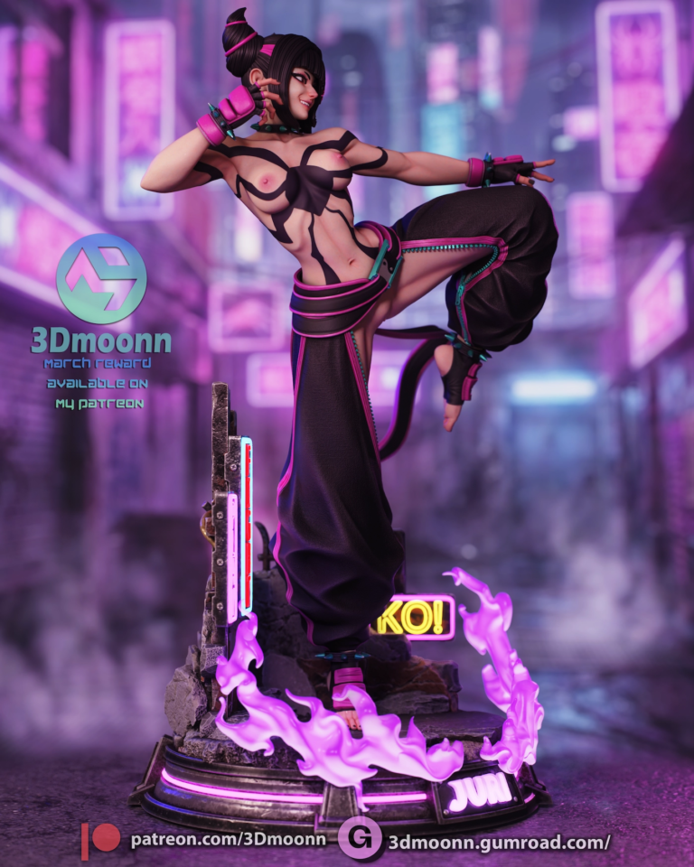 Juri Han STL - Street Fighter