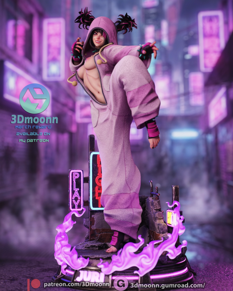 Juri Han STL - Street Fighter