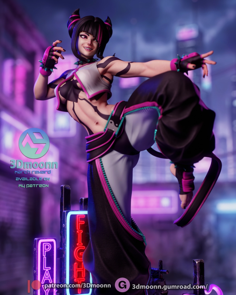 Juri Han STL - Street Fighter