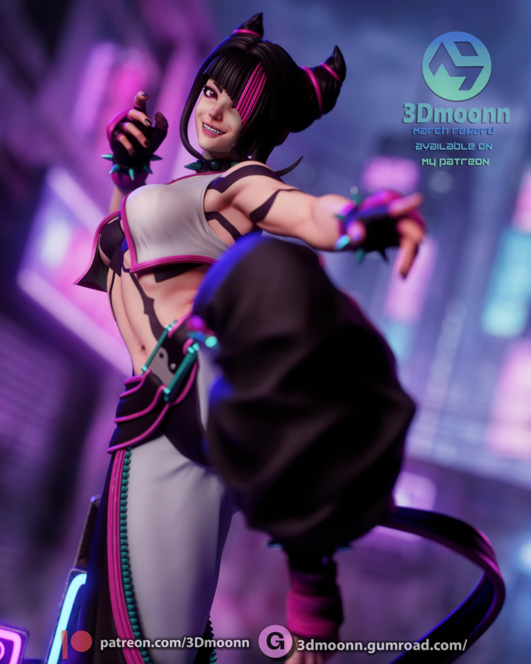 Juri Han STL - Street Fighter