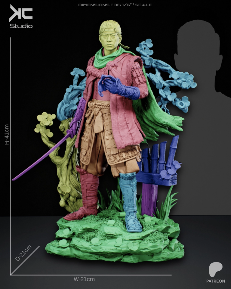 Jin Sakai STL 3 - Ghost of Tsushima