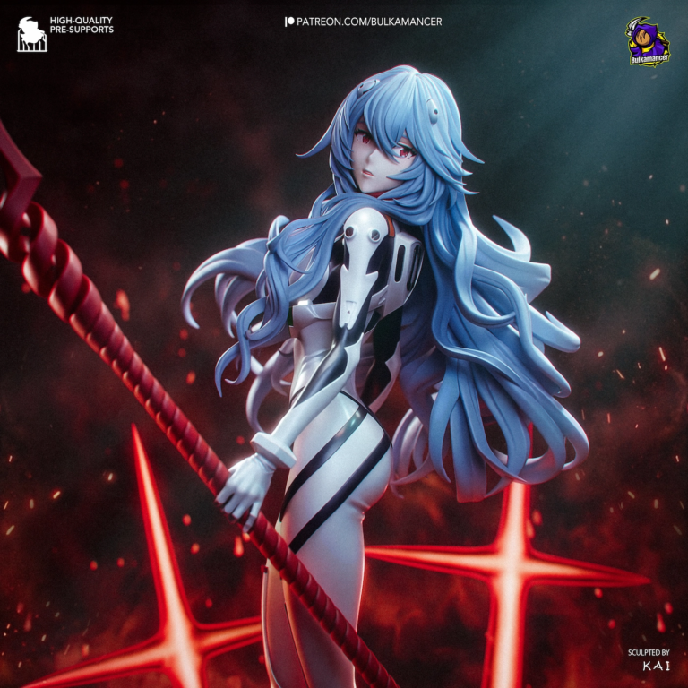 Rei Ayanami STL Cover