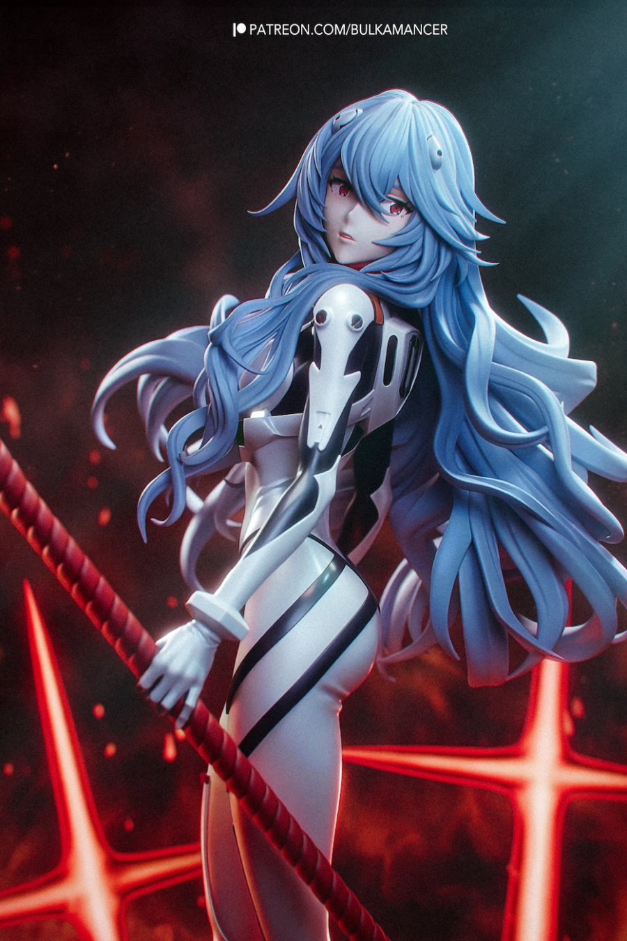 Rei Ayanami STL Cover