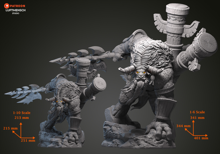 Cairne Bloodhoof STL - Warcraft
