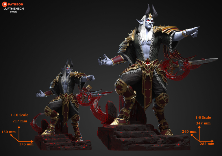 Denathrius STL - Warcraft