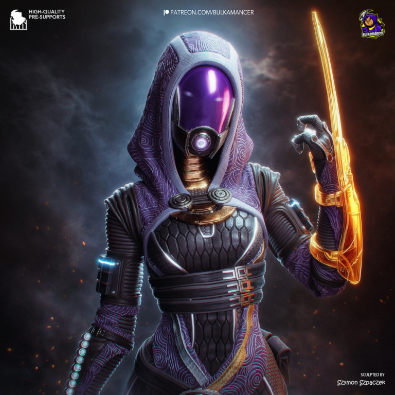 Tali'Zorah STL Cover