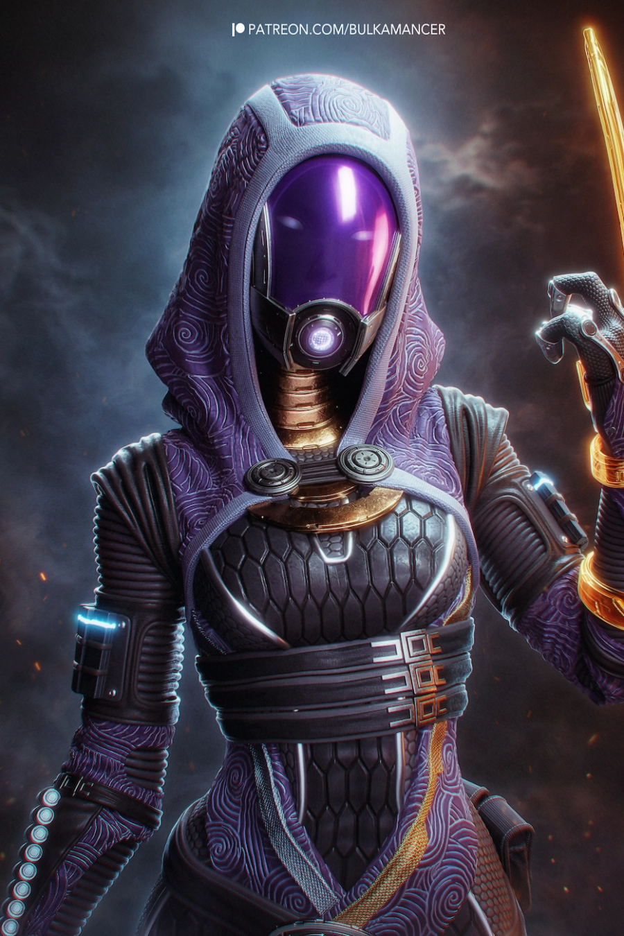 Tali'Zorah STL Cover