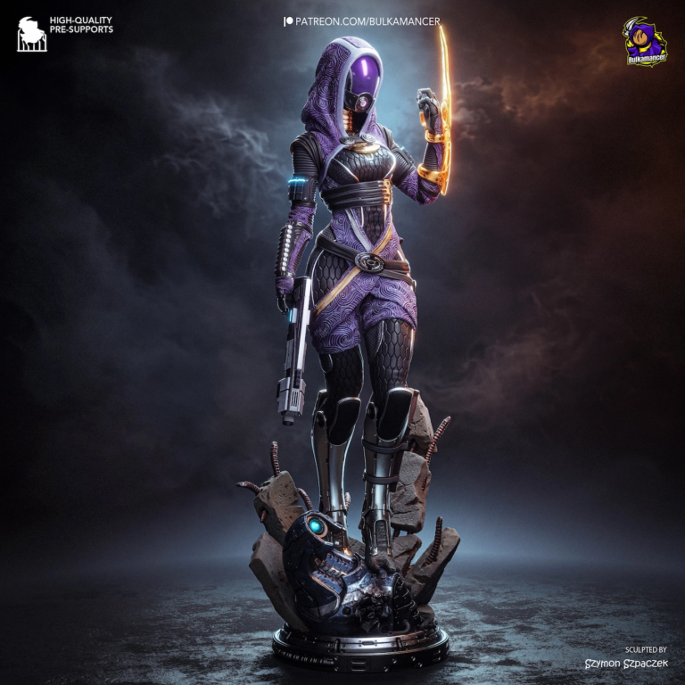 Tali'Zorah STL - Mass Effect