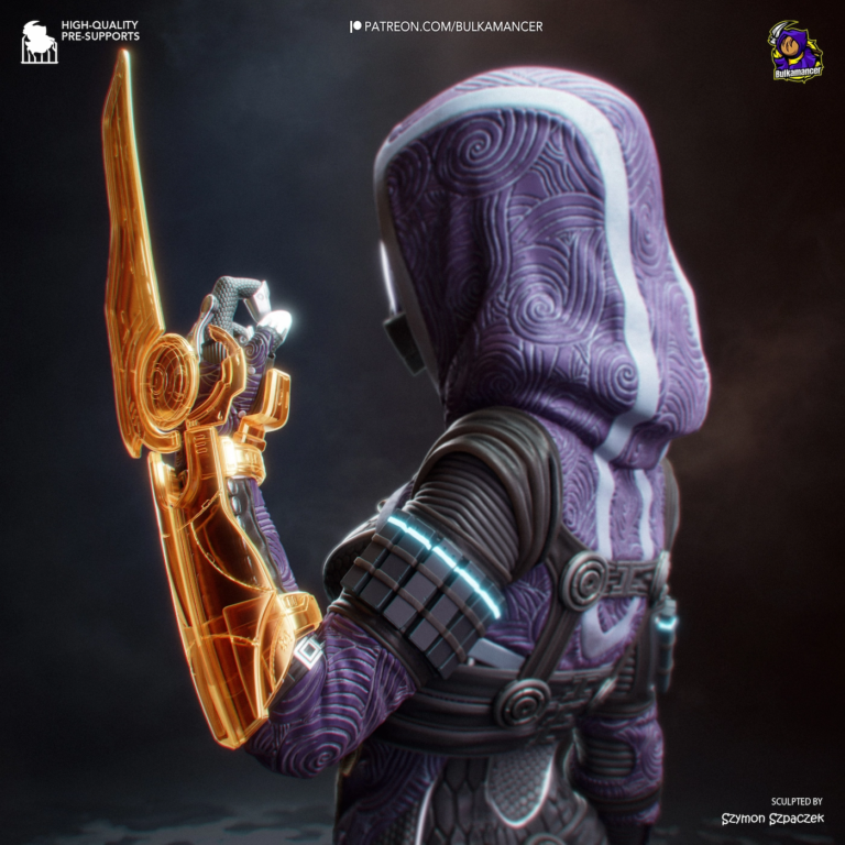 Tali'Zorah STL - Mass Effect
