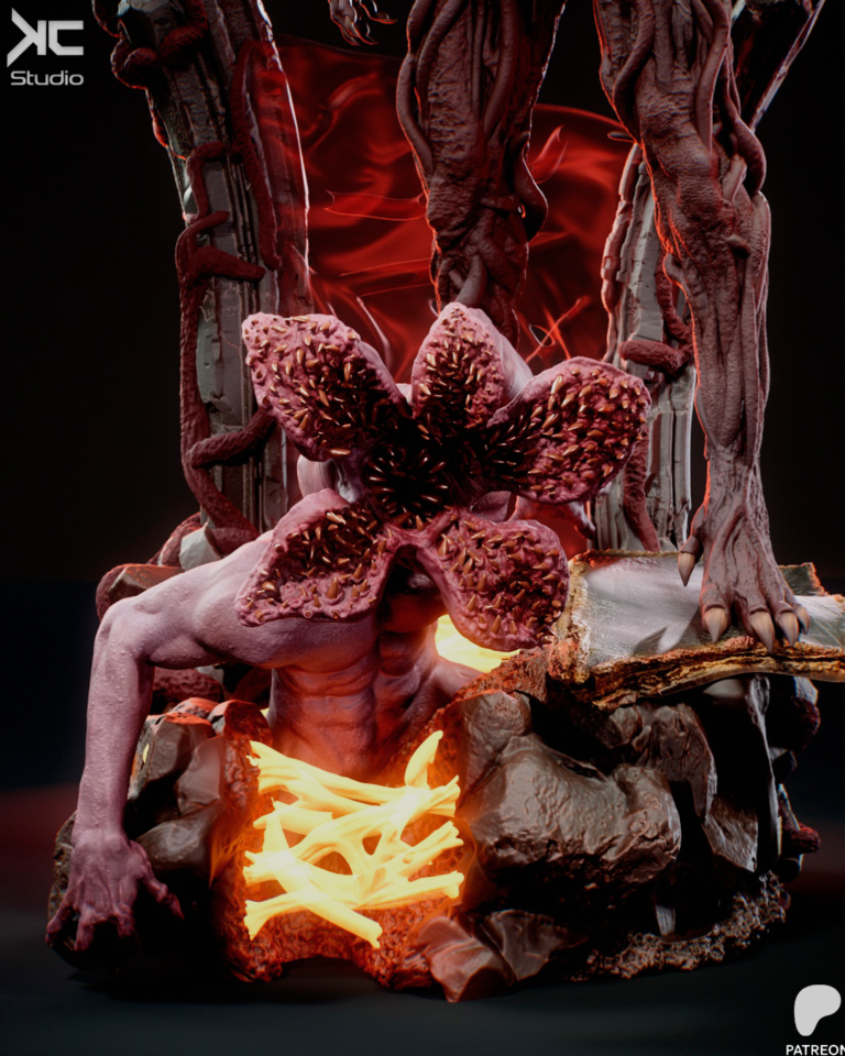 Vecna STL - Stranger Things