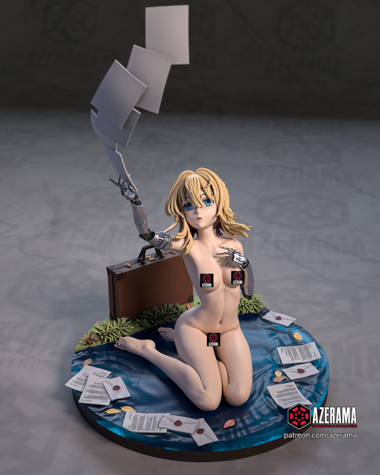 Violet Evergarden STL 2 + NSFW