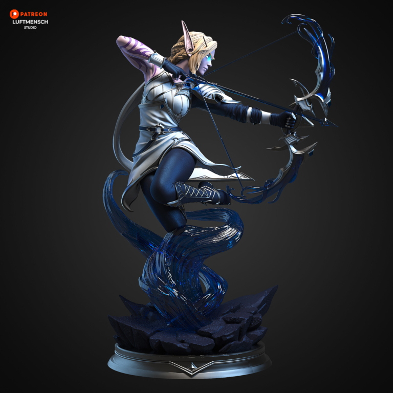 Alleria Windrunner STL Cover