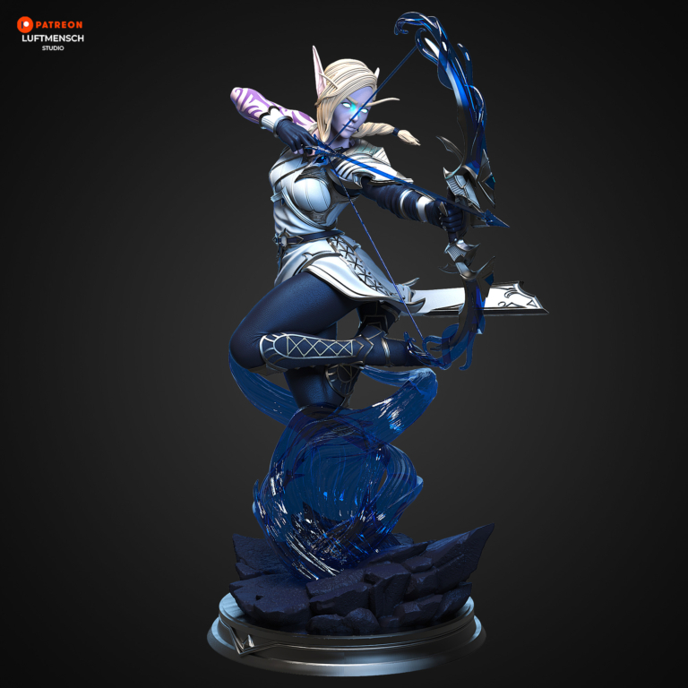 Alleria Windrunner STL - Warcraft
