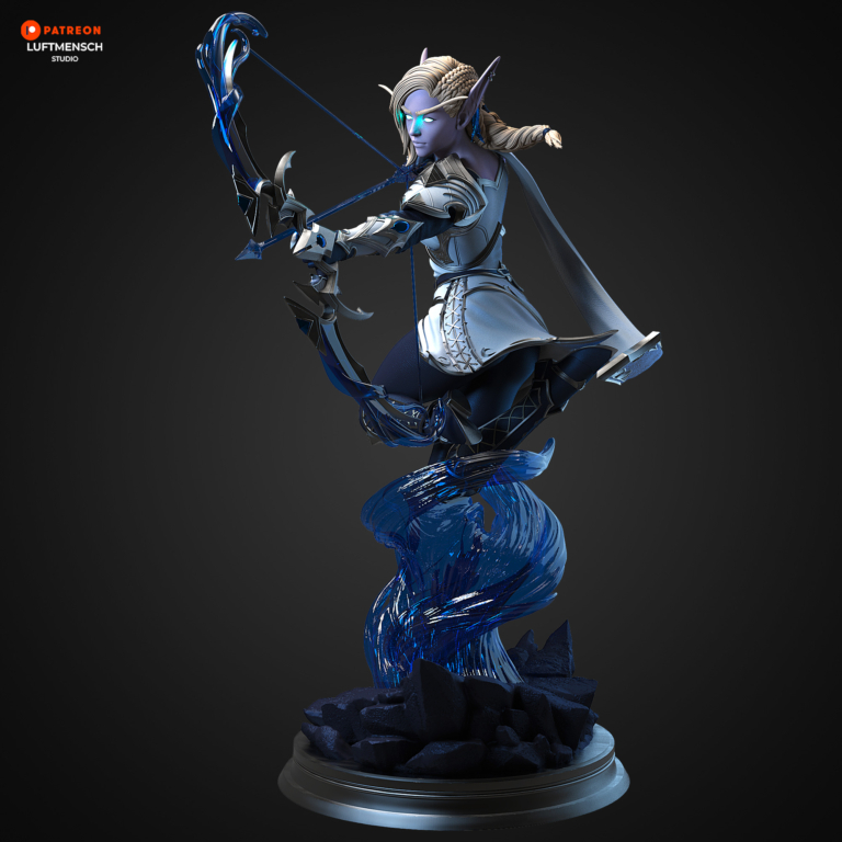Alleria Windrunner STL - Warcraft