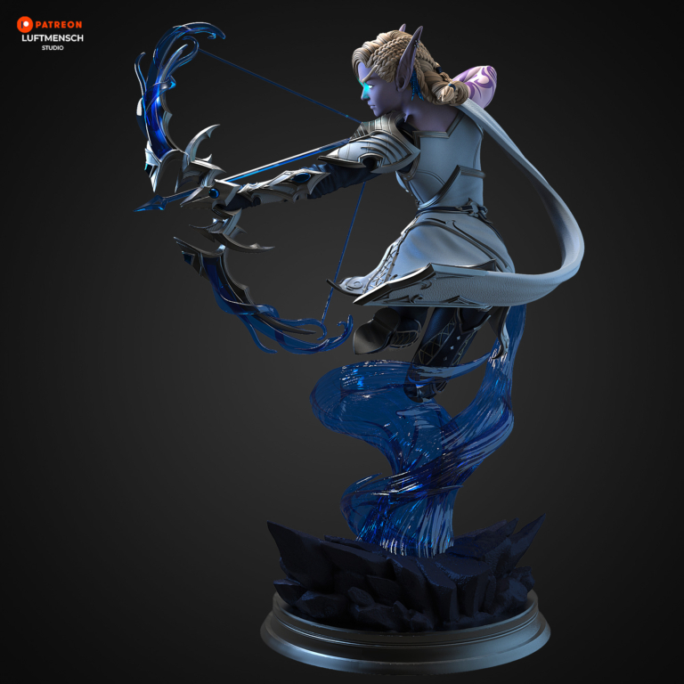 Alleria Windrunner STL - Warcraft