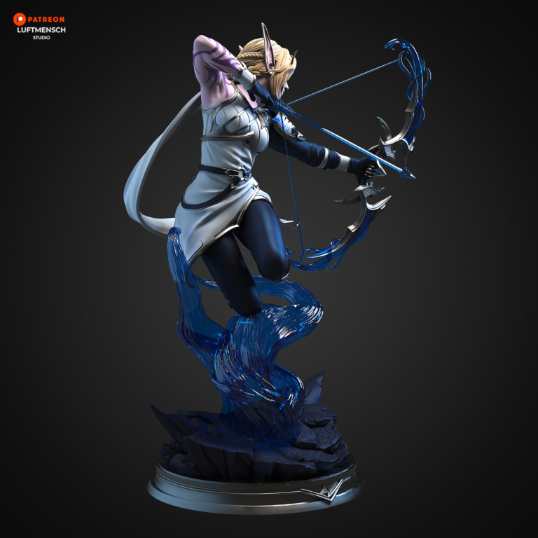Alleria Windrunner STL - Warcraft