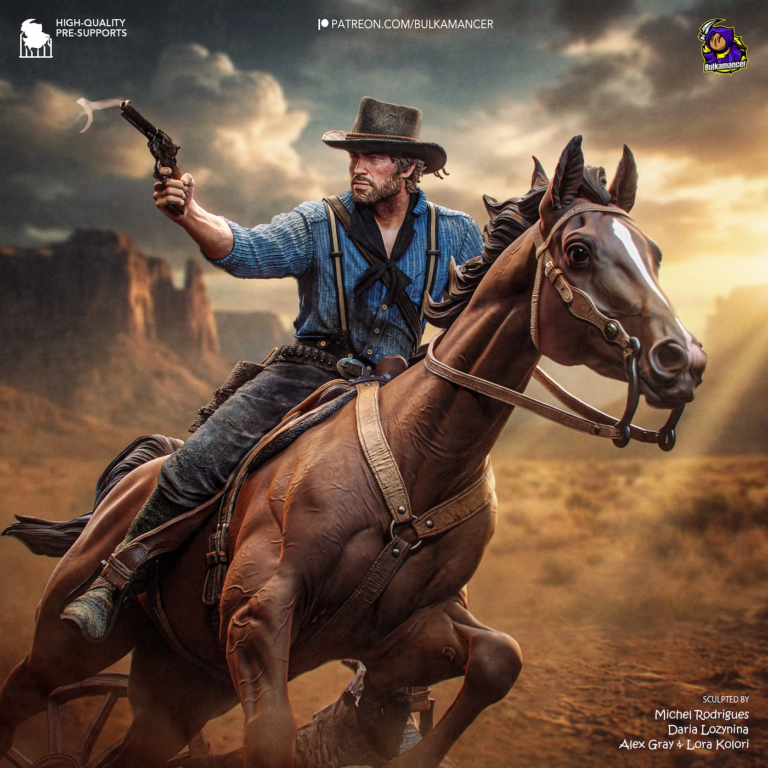 Arthur Morgan STL Cover