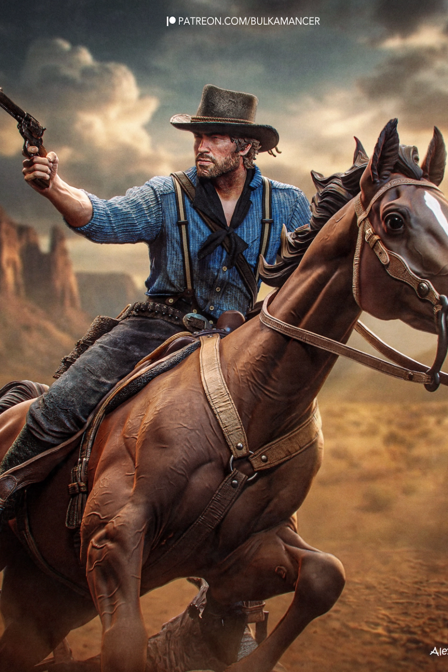 Arthur Morgan STL Cover