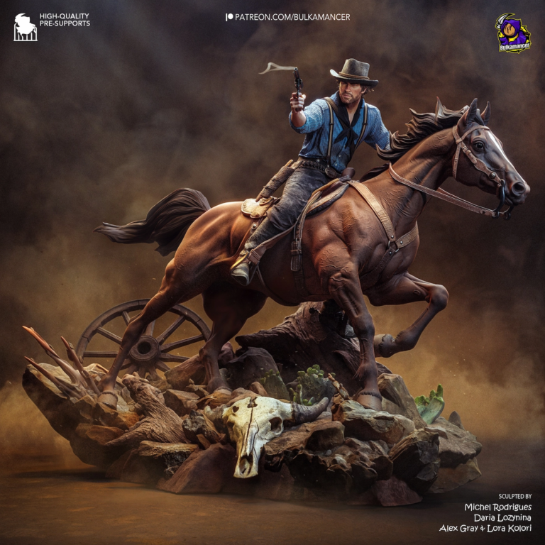 Arthur Morgan STL 4 - Red Dead Redemption