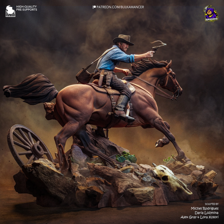 Arthur Morgan STL 4 - Red Dead Redemption