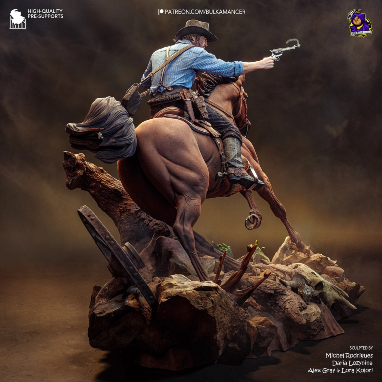 Arthur Morgan STL 4 - Red Dead Redemption