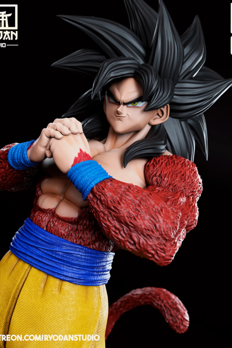 Goku SSJ4 STL Cover
