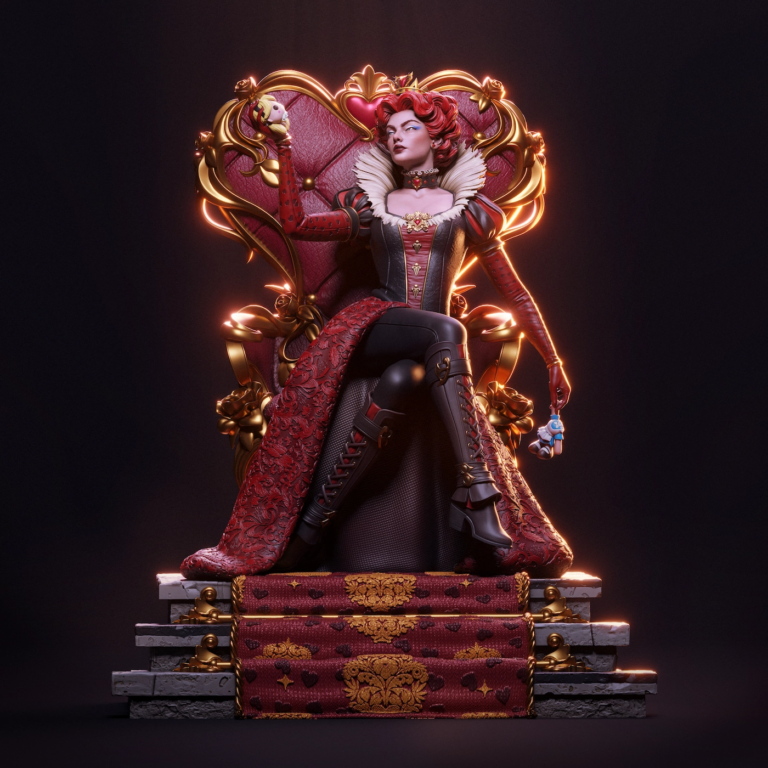 Red Queen STL - Fantasy