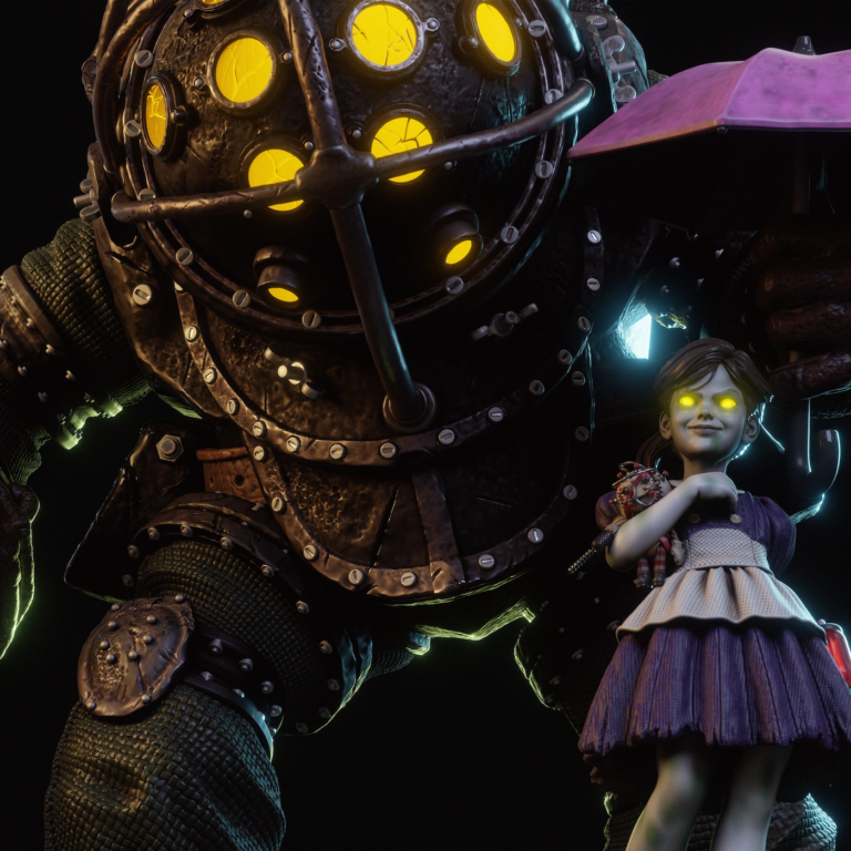 Big Daddy Diorama Cover