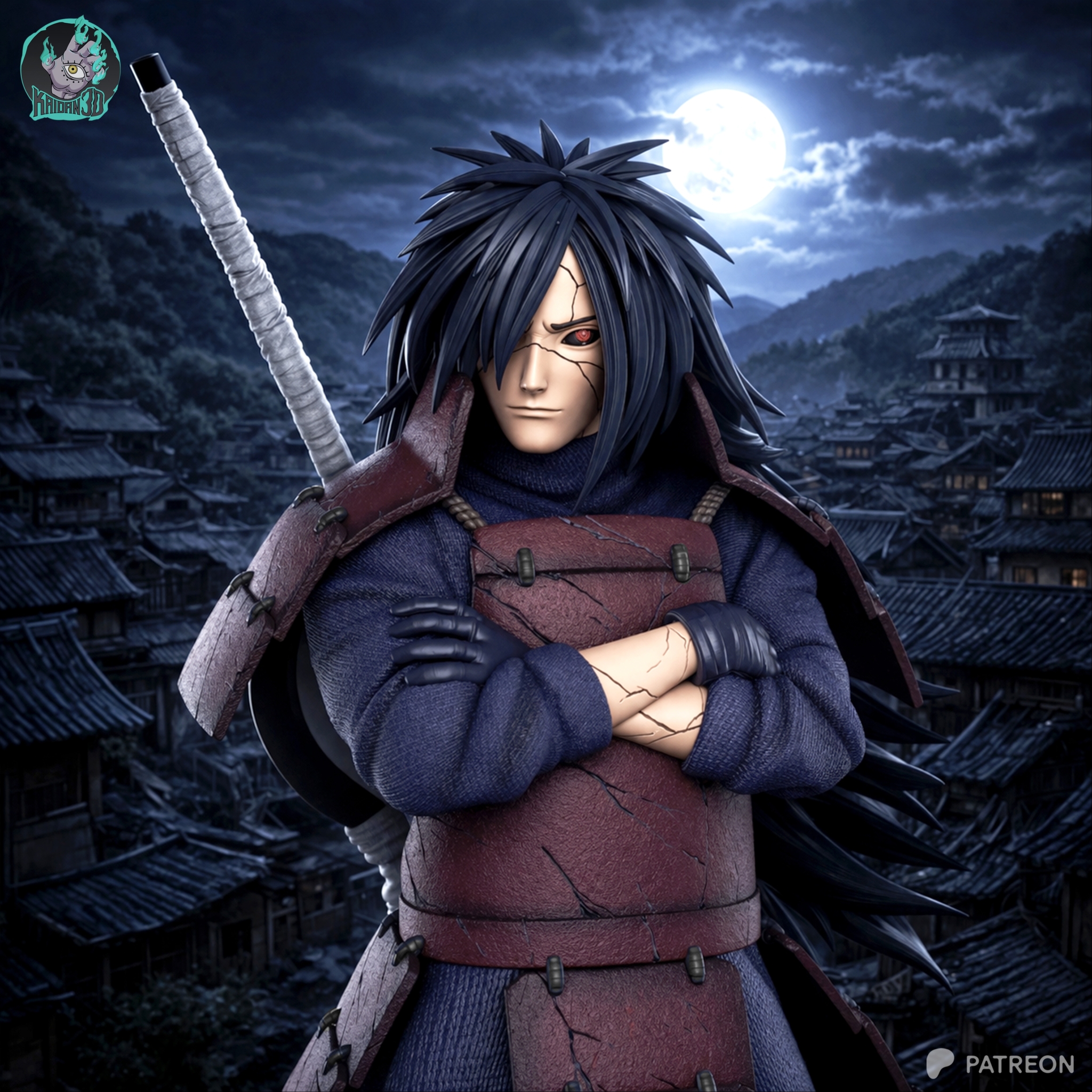 Madara Uchiha STL 2 - Naruto