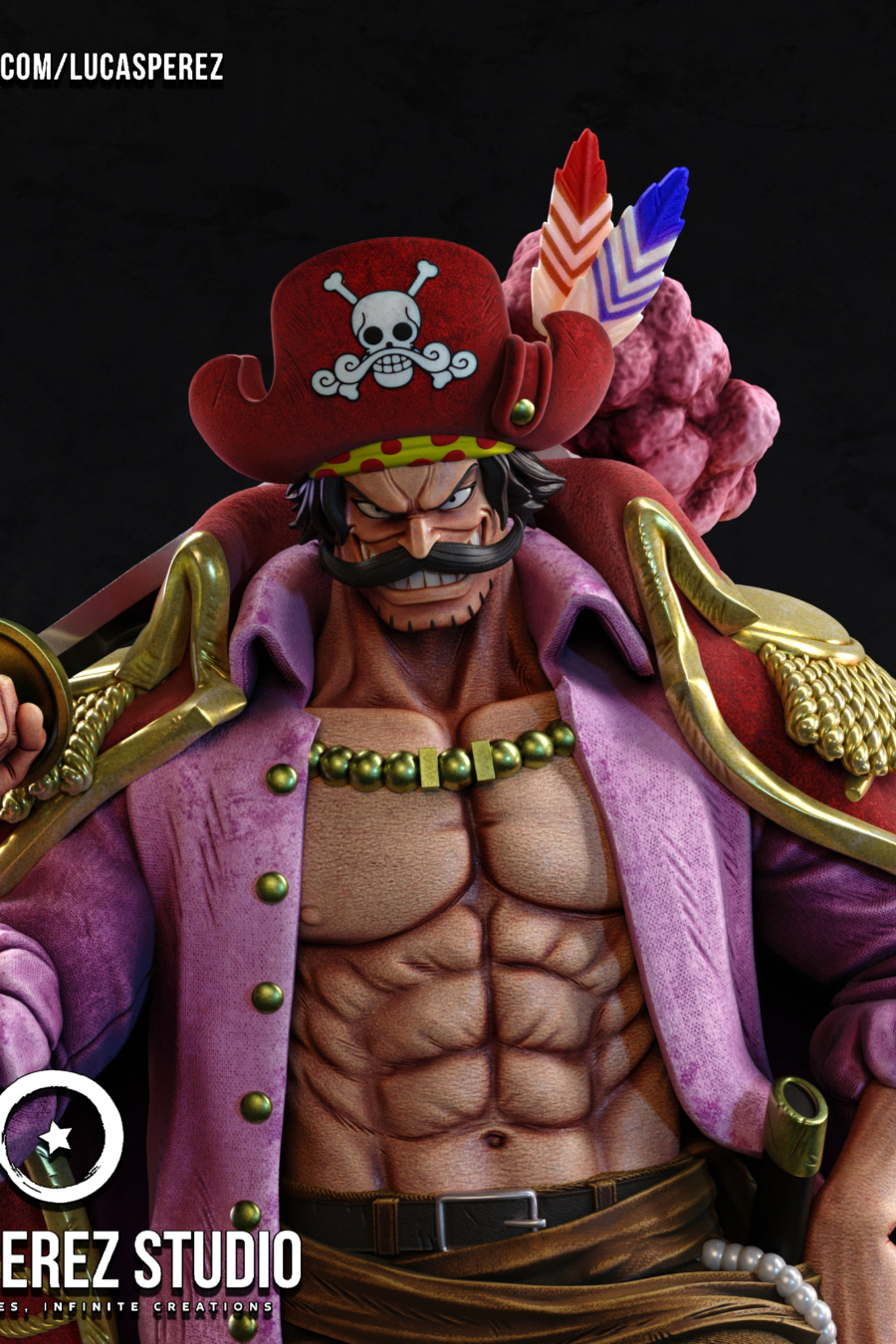 Gol D. Roger STL Cover