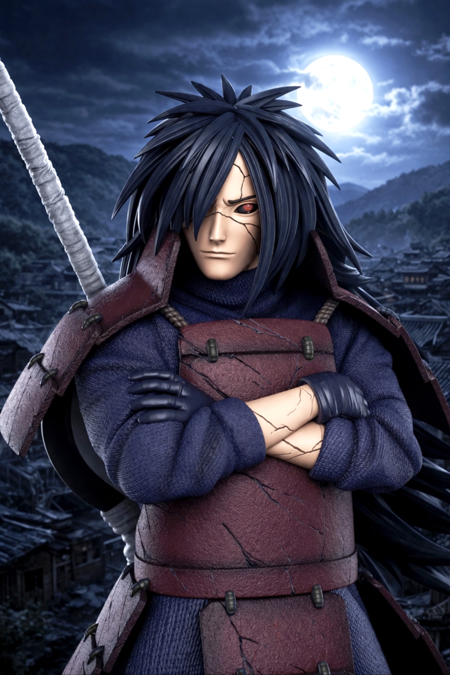 Madara Uchiha STL Cover