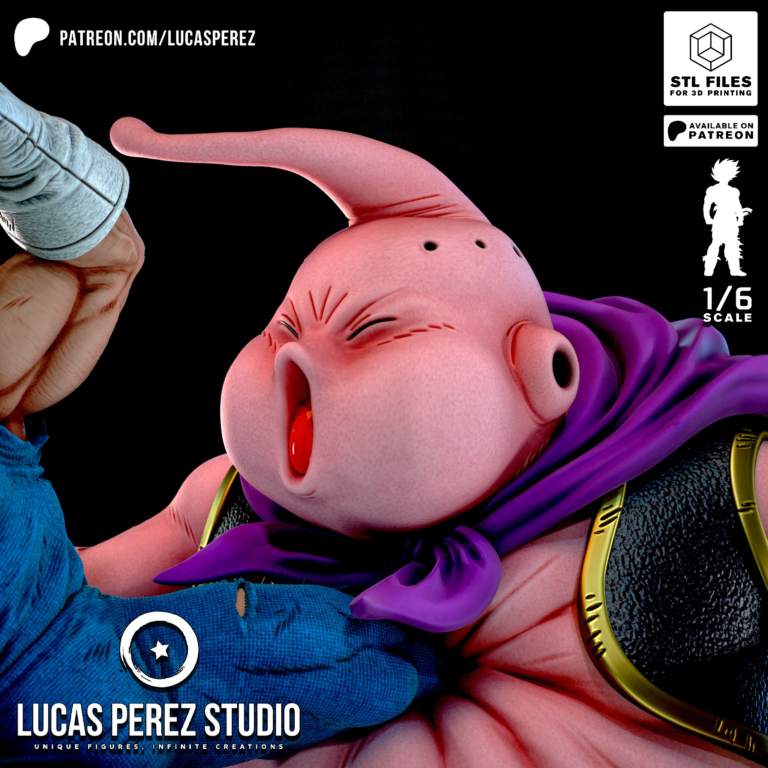 Majin Vegeta vs Majin Buu Diorama - Dragon Ball