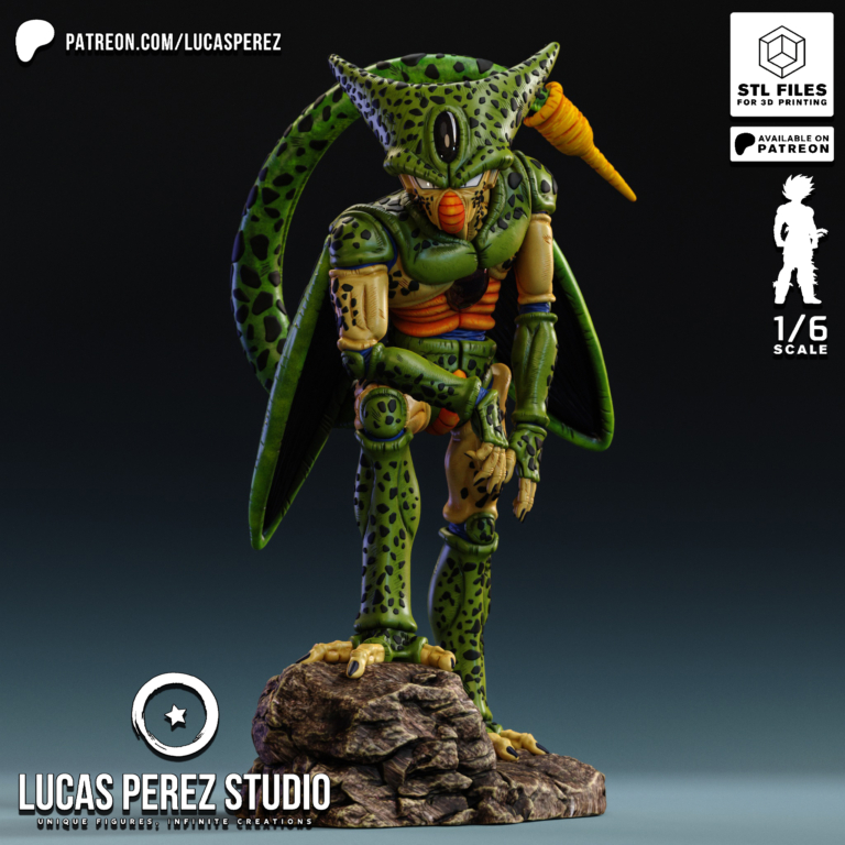 Cell STL First Form 2 - Dragon Ball