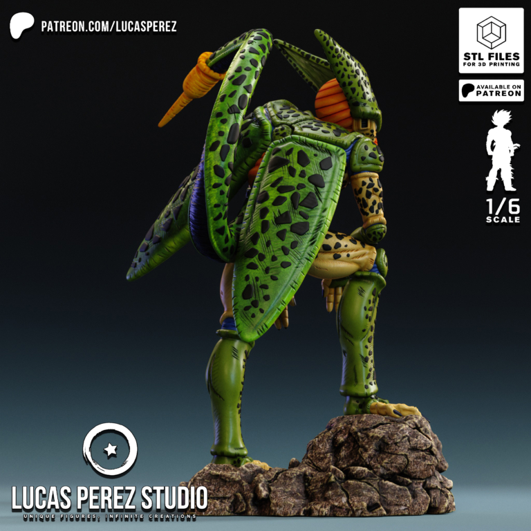 Cell STL First Form 2 - Dragon Ball