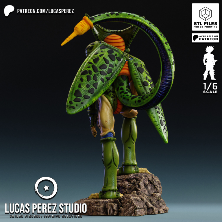 Cell STL First Form 2 - Dragon Ball