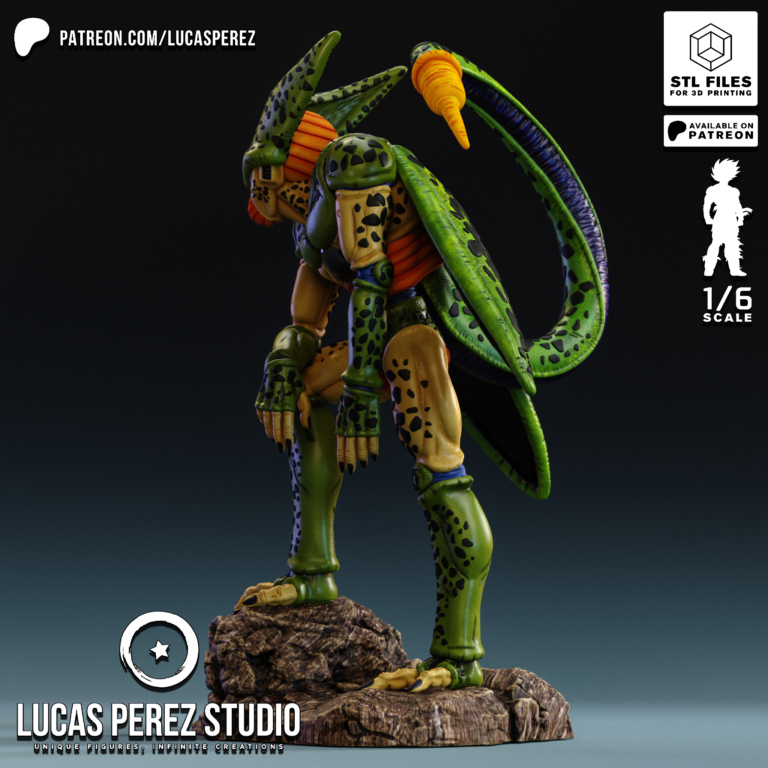 Cell STL First Form 2 - Dragon Ball