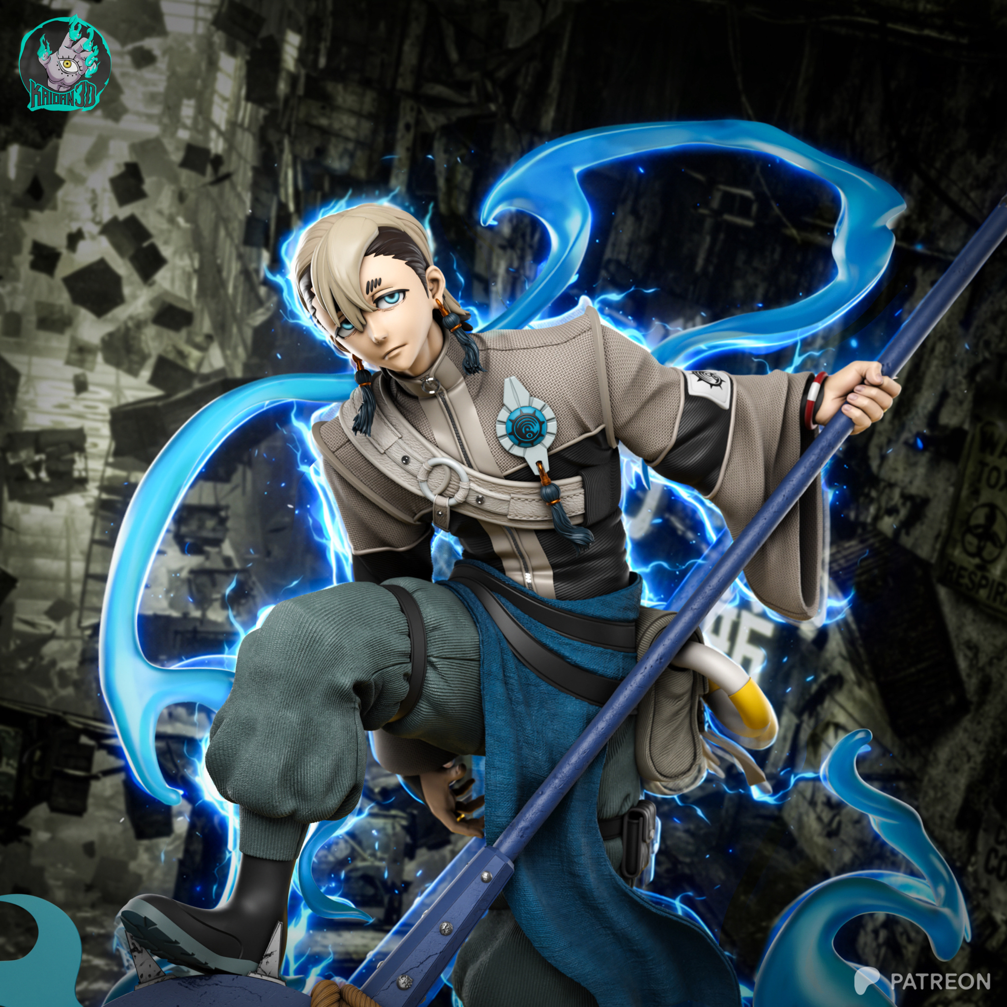 Zanka Nijiku STL 2 - Gachiakuta