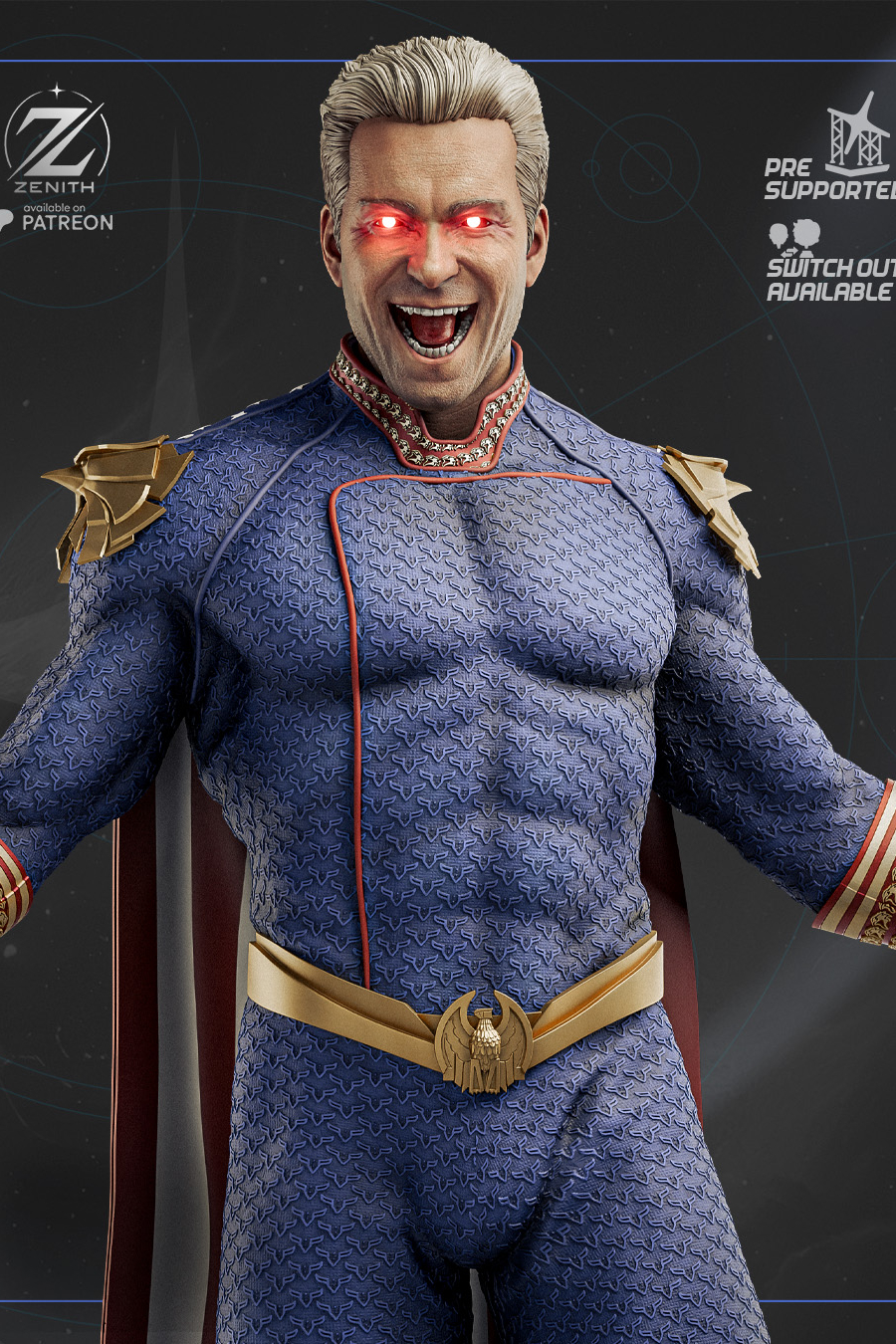 The Homelander STL Cover