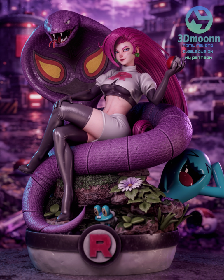 Jessie STL 2 + NSFW - Pokemon