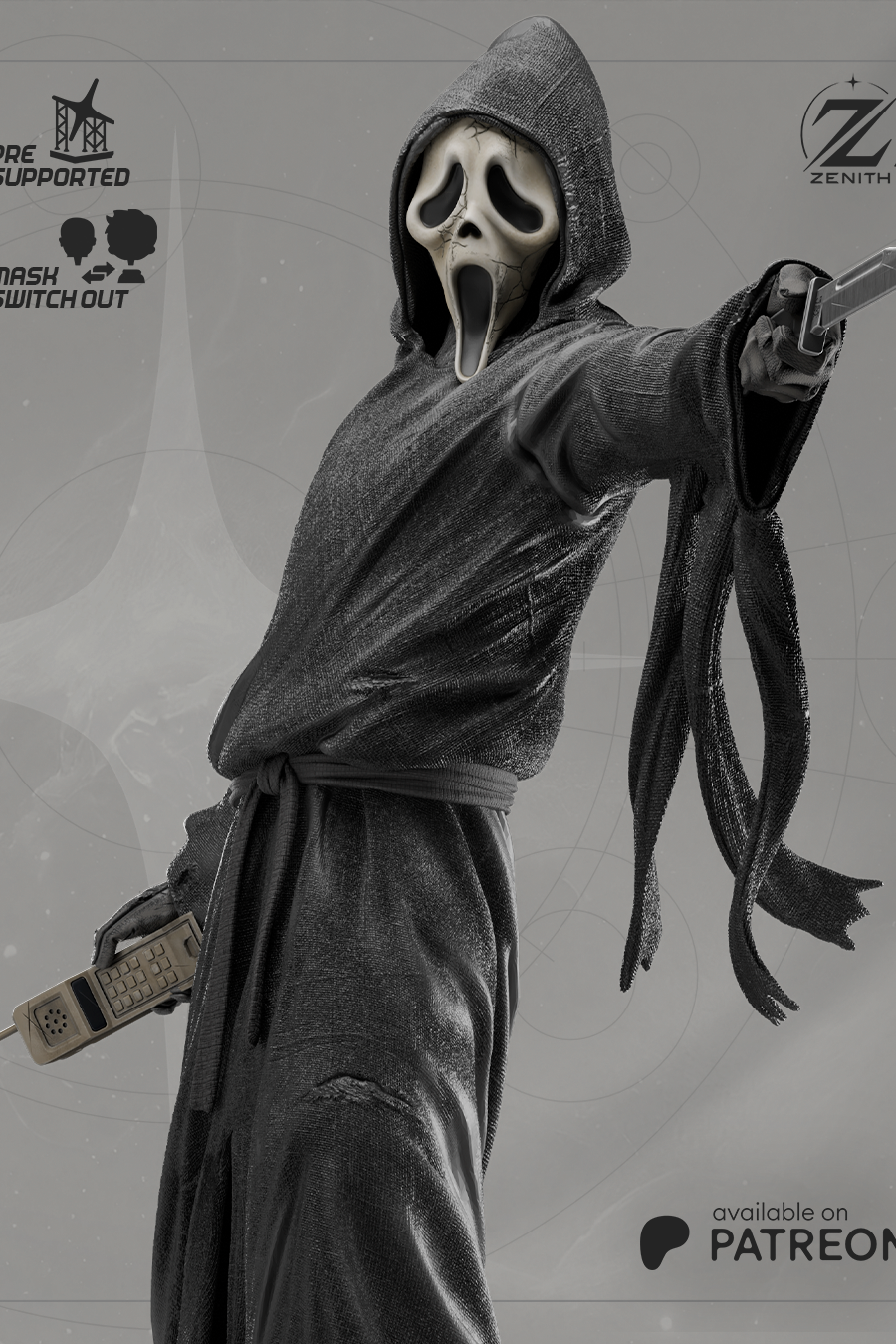 Ghostface STL Cover