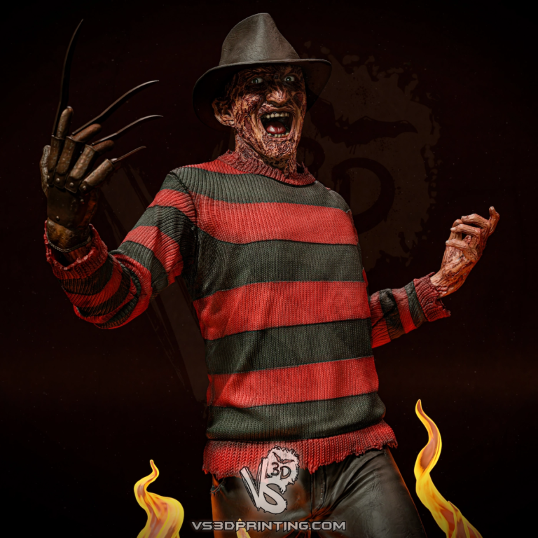 Freddy Krueger STL 2 - A Nightmare on Elm Street