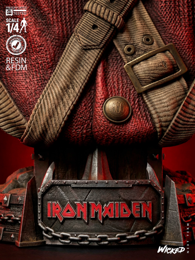 Eddie the Head STL + Bust + Extras - Iron Maiden