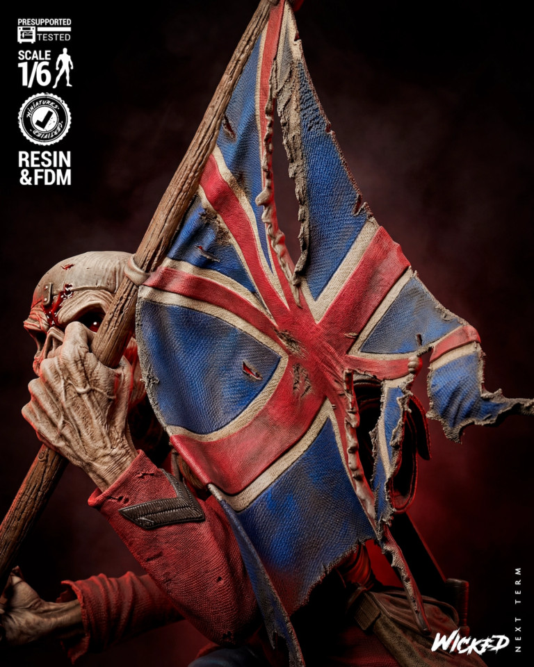 Eddie the Head STL + Bust + Extras - Iron Maiden