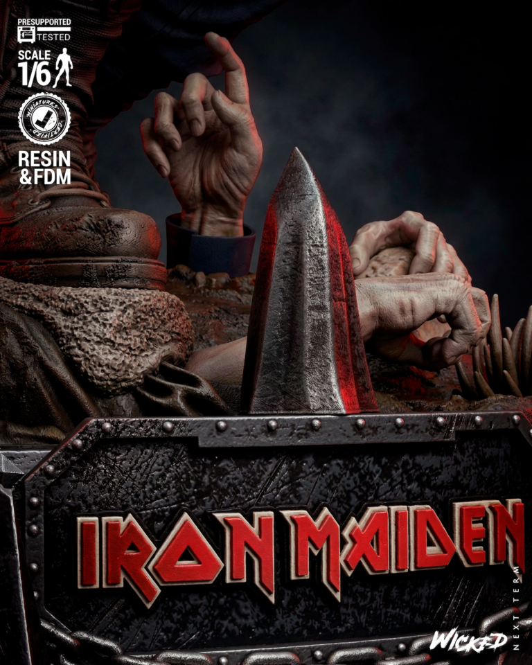 Eddie the Head STL + Bust + Extras - Iron Maiden