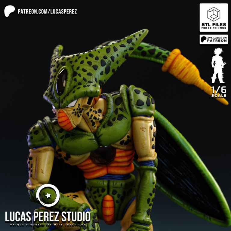 Cell STL First Form 2 - Dragon Ball
